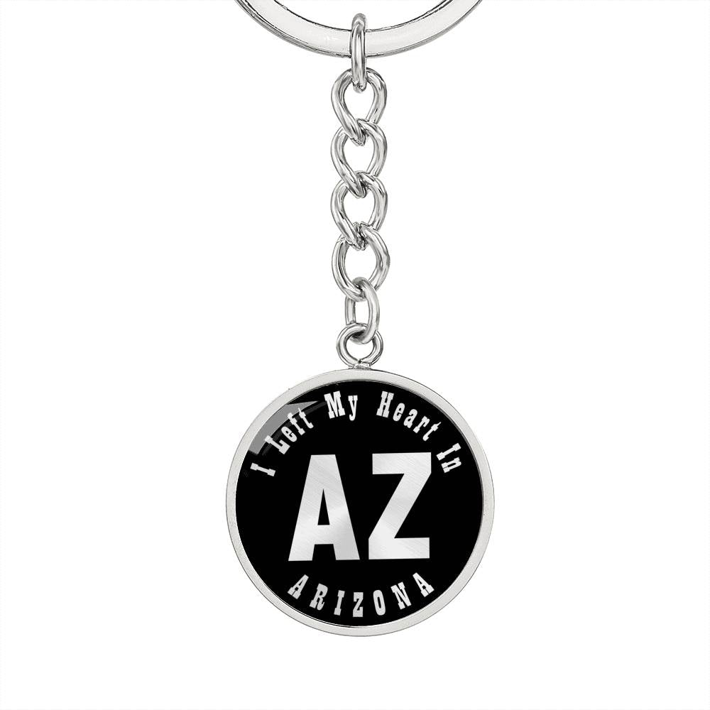 Heart In Arizona v02 - Luxury Keychain