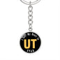 Heart In Utah - Luxury Keychain