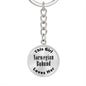 Norwegian Buhund - Luxury Keychain