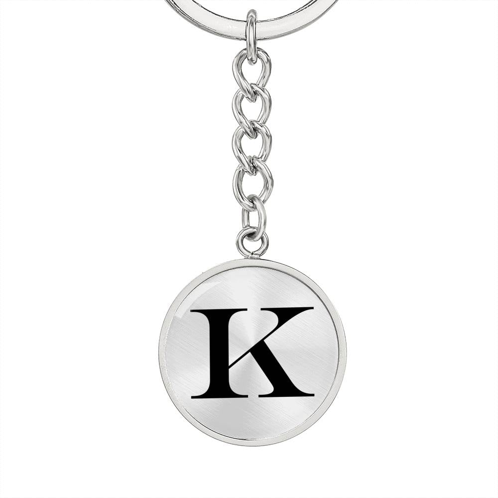 Initial K v1a - Luxury Keychain