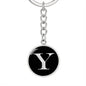 Initial Y v2a - Luxury Keychain