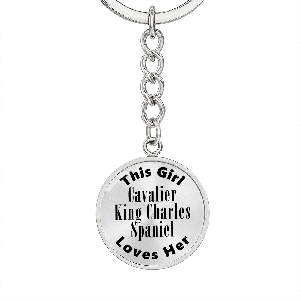 Cavalier King Charles Spaniel - Luxury Keychain
