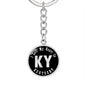 Heart In Kentucky v02 - Luxury Keychain