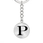 Initial P v1a - Luxury Keychain