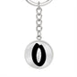 Initial O v1b - Luxury Keychain