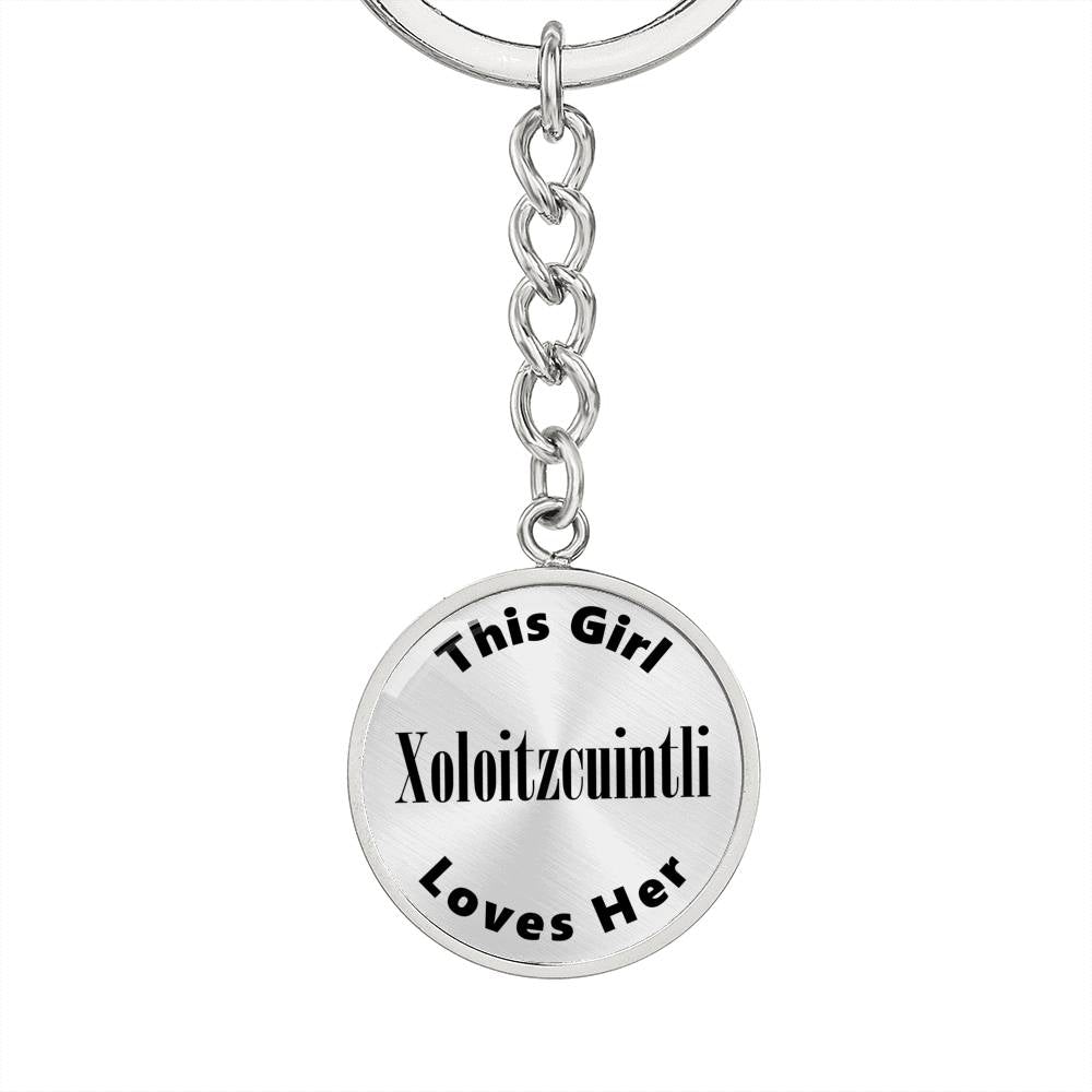 Xoloitzcuintli - Luxury Keychain