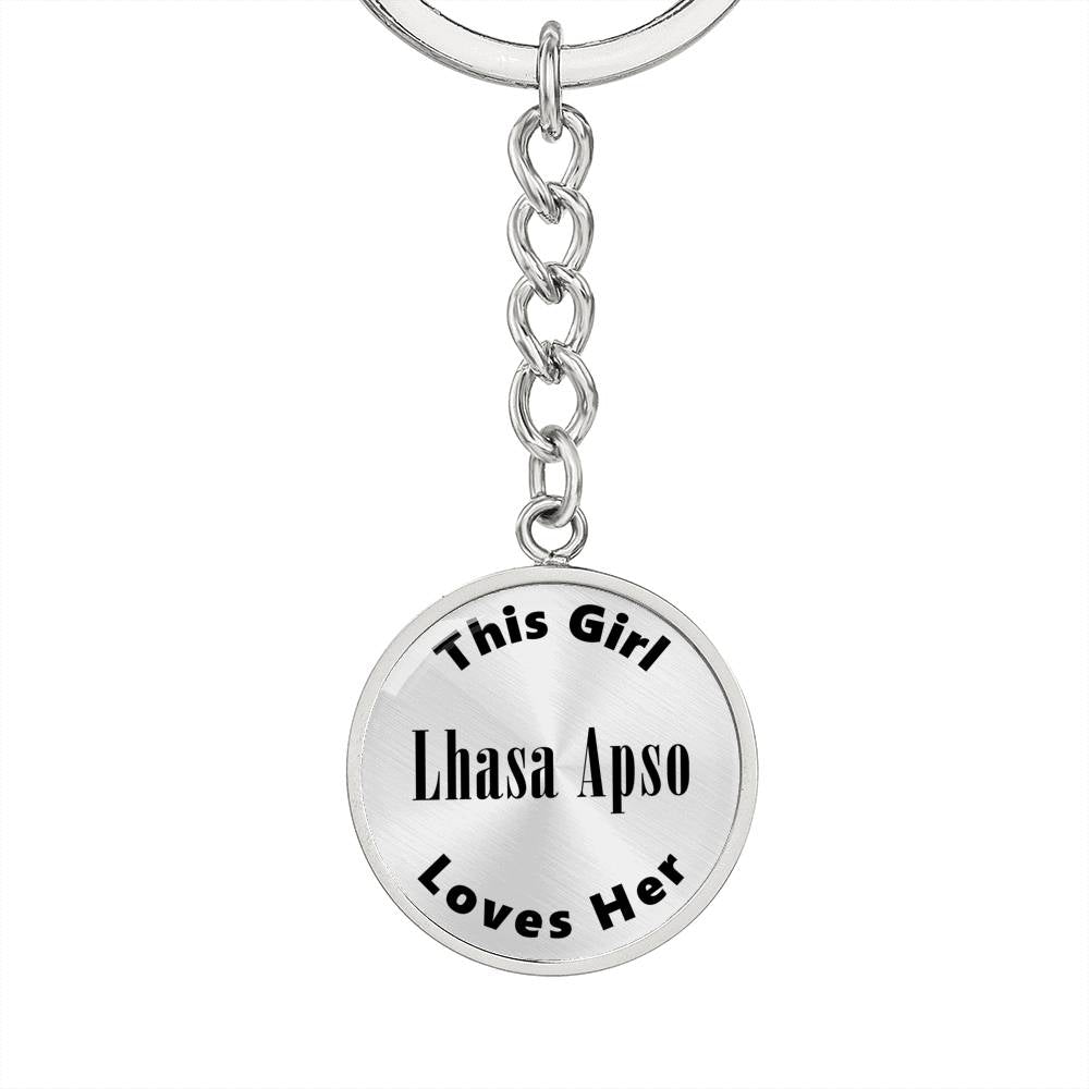 Lhasa Apso - Luxury Keychain