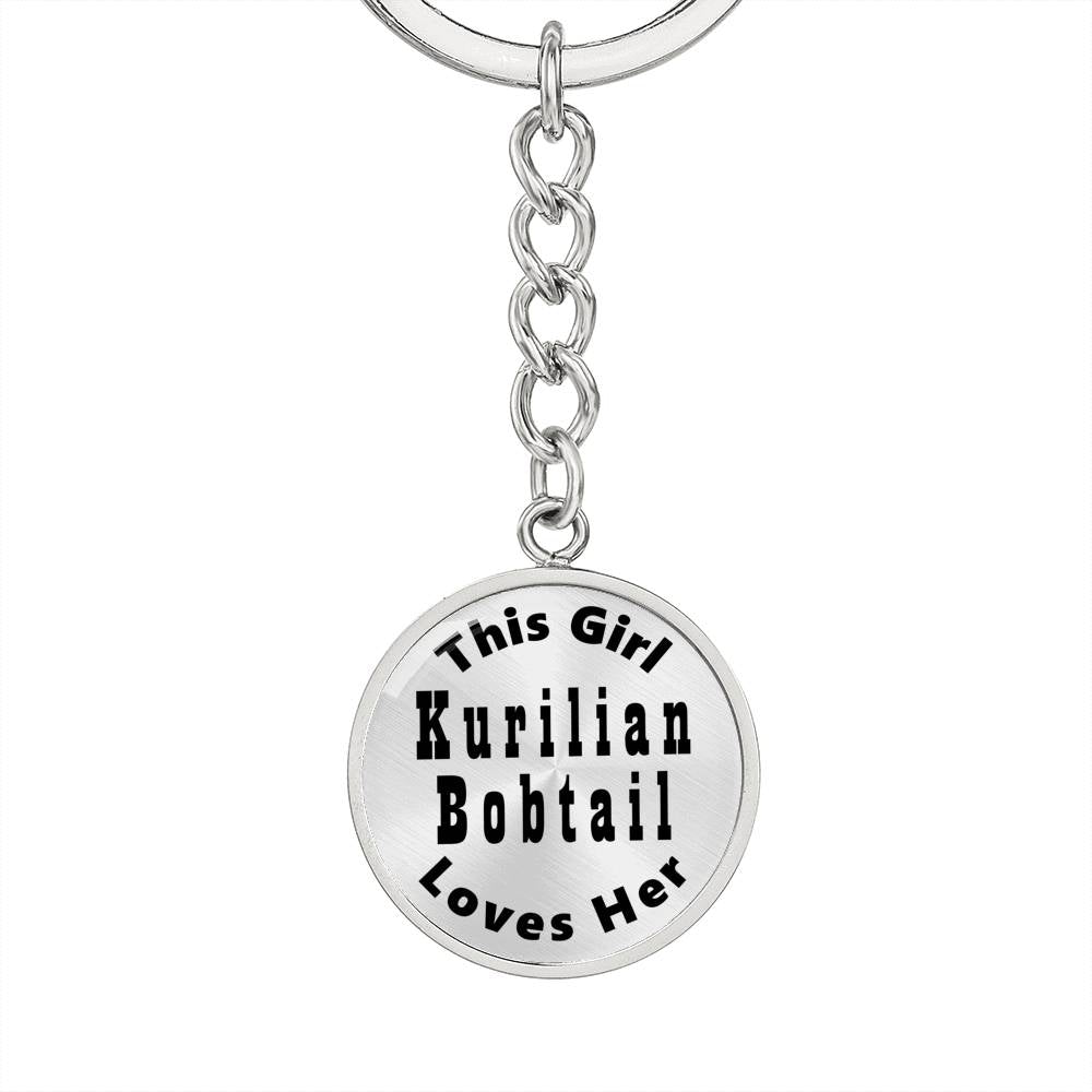 Kurilian Bobtail - Luxury Keychain