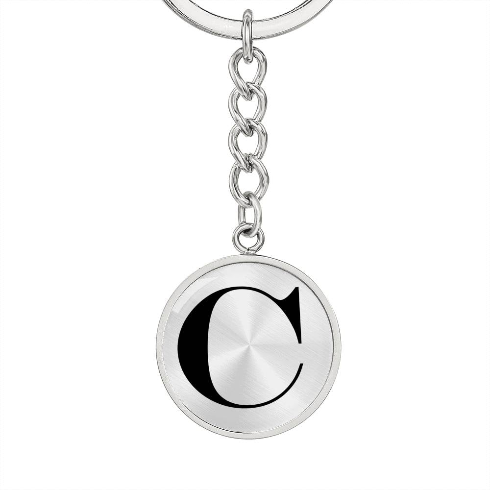 Initial C v1a - Luxury Keychain