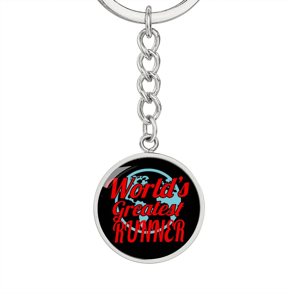 World's Greatest Runner - Luxury Keychain