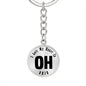 Heart In Ohio v01 - Luxury Keychain