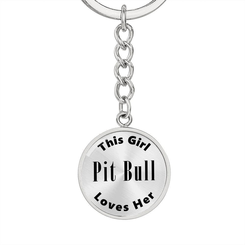Pit Bull - Luxury Keychain