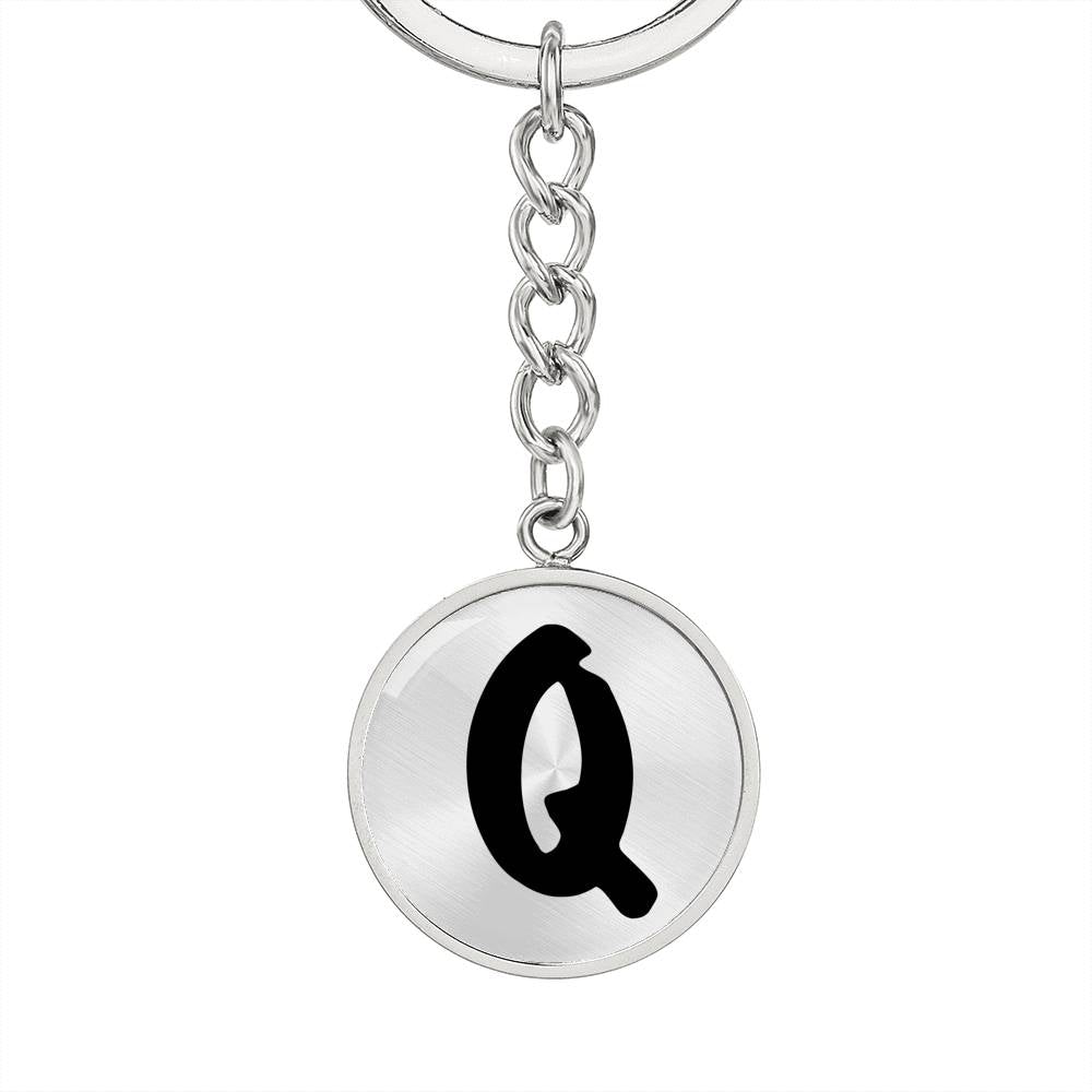 Initial Q v1b - Luxury Keychain