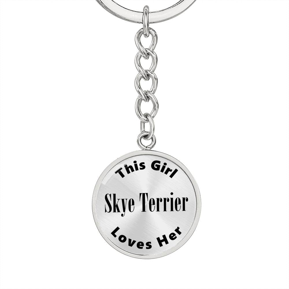 Skye Terrier - Luxury Keychain