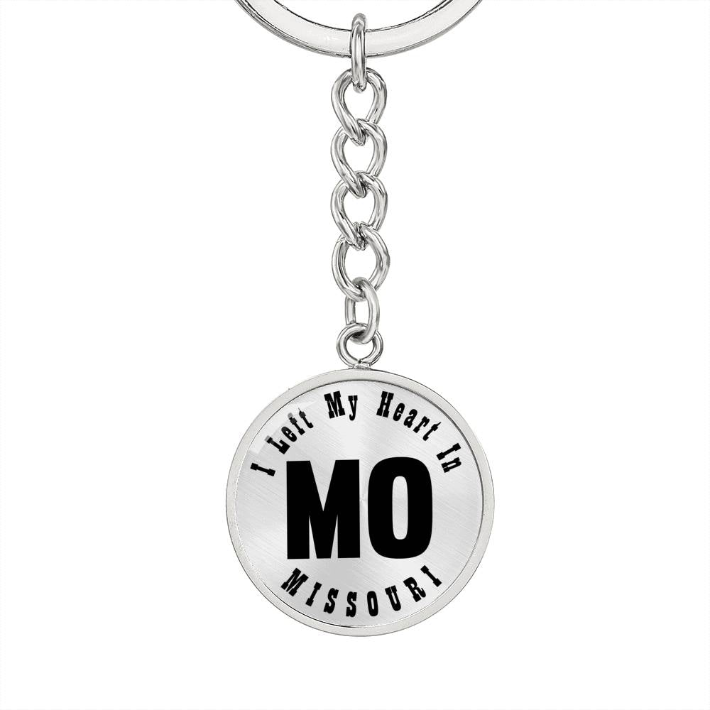 Heart In Missouri v01 - Luxury Keychain