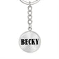 Becky v01 - Luxury Keychain