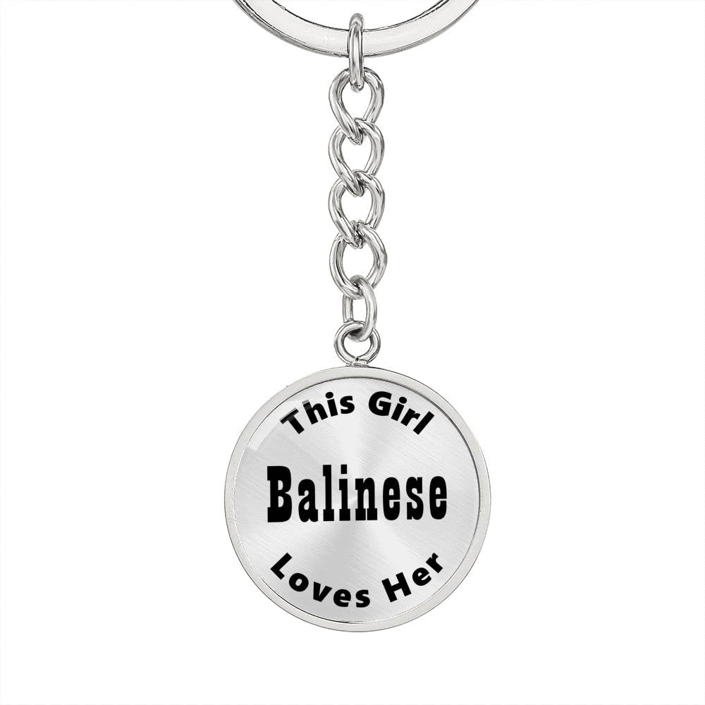 Balinese - Luxury Keychain