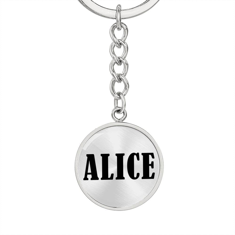 Alice v01 - Luxury Keychain