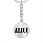 Alice v01 - Luxury Keychain