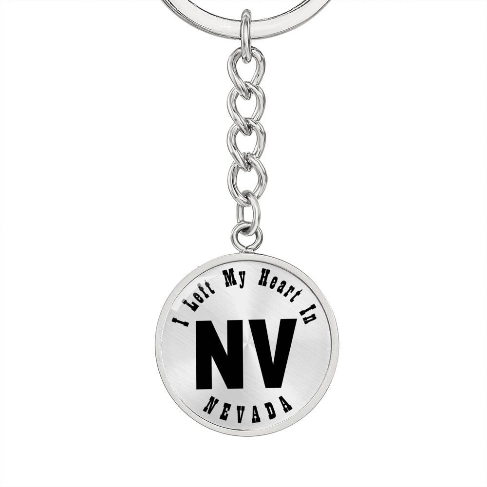Heart In Nevada v01 - Luxury Keychain