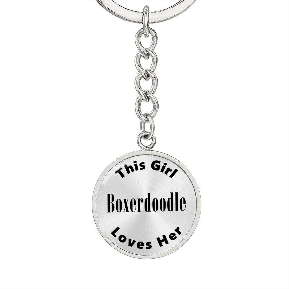 Boxerdoodle - Luxury Keychain
