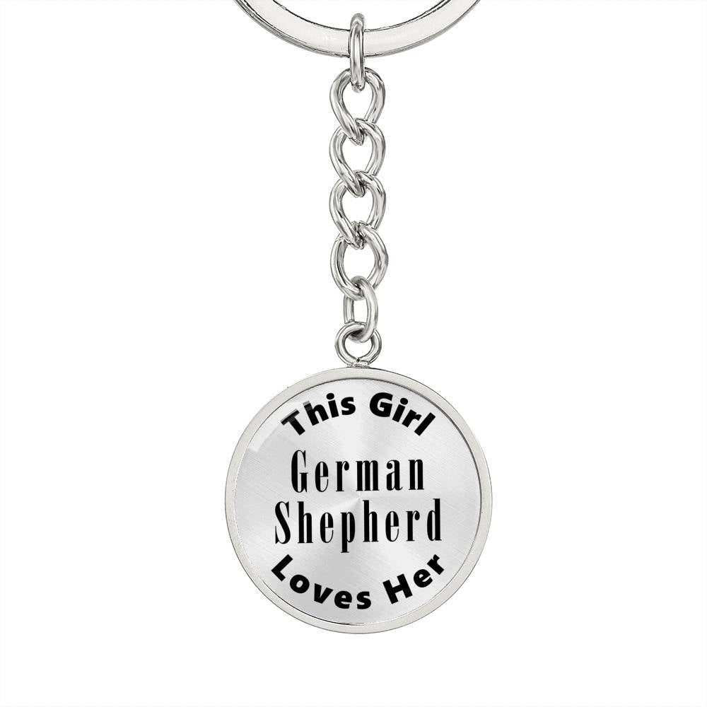 German Shepherd - Luxury Keychain