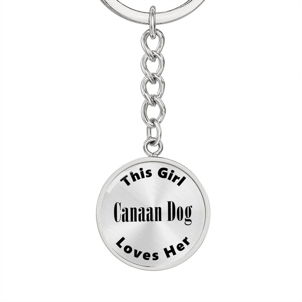 Canaan Dog - Luxury Keychain