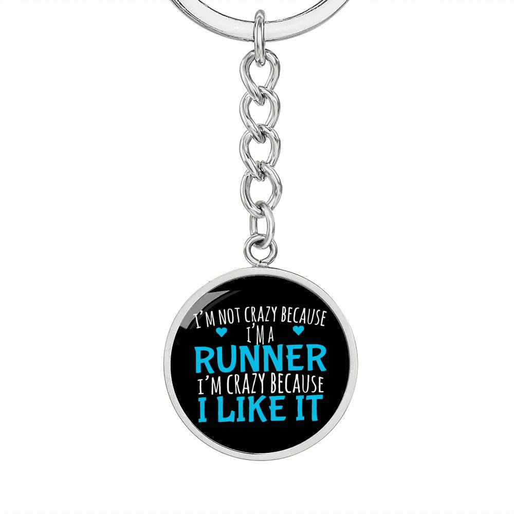 I'm a Runner - Luxury Keychain