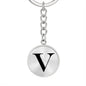 Initial V v1a - Luxury Keychain