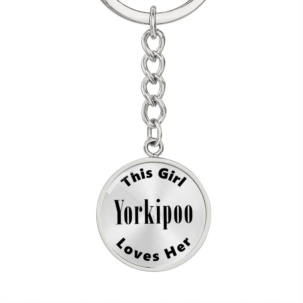 Yorkipoo - Luxury Keychain