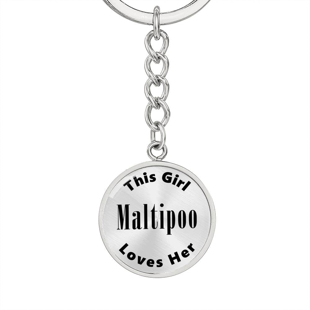 Maltipoo - Luxury Keychain