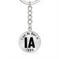 Heart In Iowa v01 - Luxury Keychain