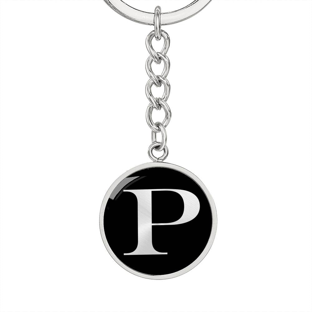 Initial P v2a - Luxury Keychain