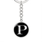 Initial P v2a - Luxury Keychain
