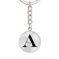 Initial A v1a - Luxury Keychain