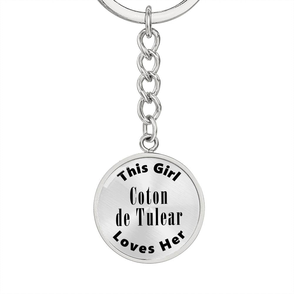 Coton de Tulear - Luxury Keychain