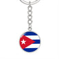 Cuban Flag - Luxury Keychain