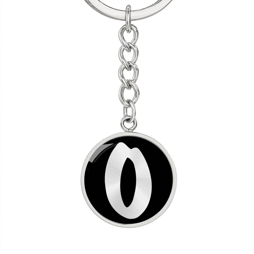 Initial O v2b - Luxury Keychain