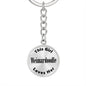Weimardoodle - Luxury Keychain