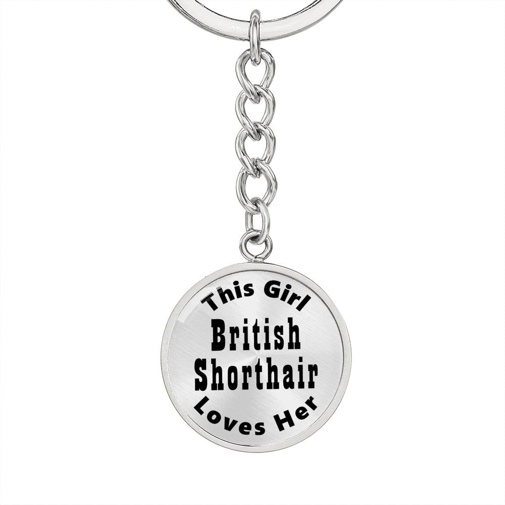 British Shorthair - Luxury Keychain
