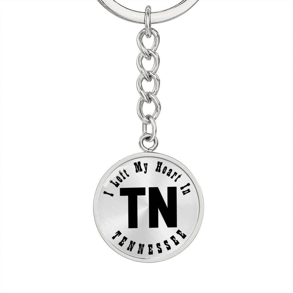Heart In Tennessee v01 - Luxury Keychain