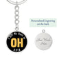 Heart In Ohio - Luxury Keychain