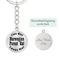 Norwegian Forest Cat - Luxury Keychain