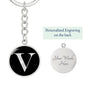 Initial V v2a - Luxury Keychain