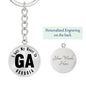 Heart In Georgia v01 - Luxury Keychain