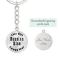 Russian Blue - Luxury Keychain