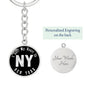 Heart In New York v02 - Luxury Keychain