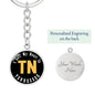 Heart In Tennessee - Luxury Keychain