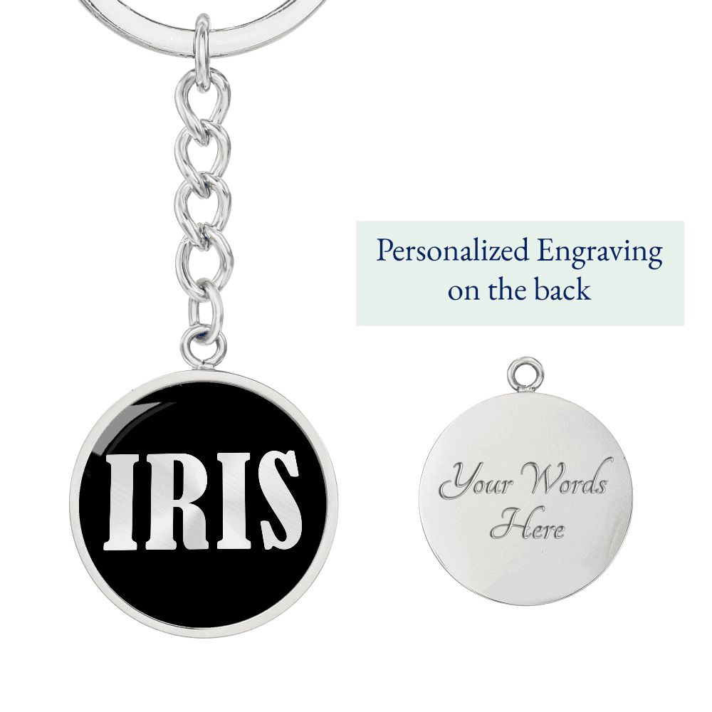Iris v02 - Luxury Keychain