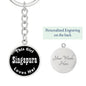 Singapura v2 - Luxury Keychain
